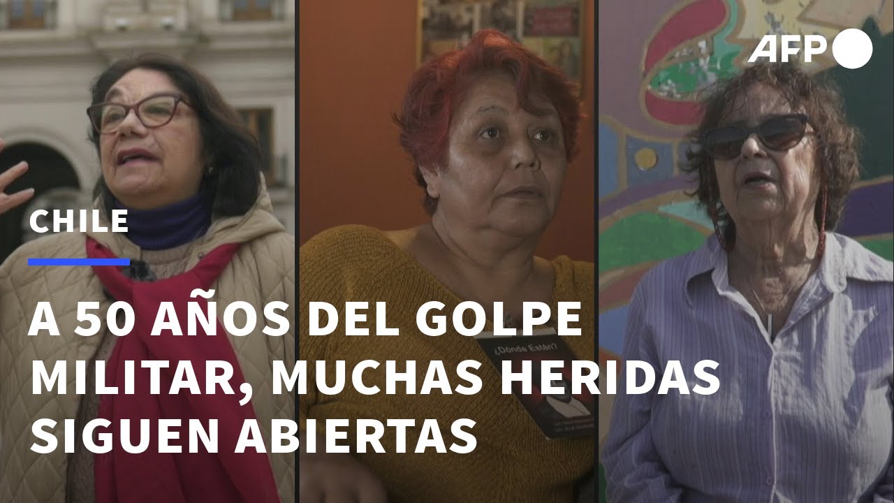 Tortura, desaparición y exilio, las heridas abiertas por la dictadura chilena | AFP
