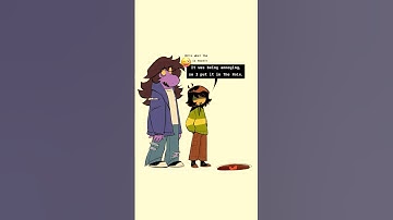 Kris Threw The Soul Into The Hole? #deltarune  #kris #susie #thesoul #undertale  #shorts