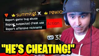 Summit1g Gets REPORTED for CHEATING vs Tarkov Streamers! *WITH REACTIONS*