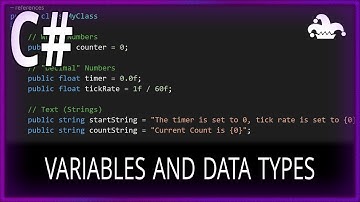 VARIABLES AND DATA TYPES - TERRARIA - C# CRASH COURSE