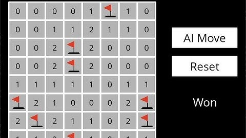 CS50 - AI minesweeper