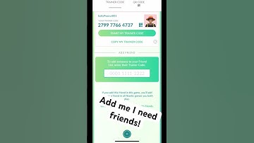 Add me I need friends! #shorts #pokemon #pokemongo #trainercode #freetrainercode #friends