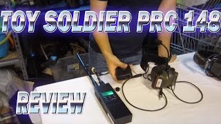 Toy Soldier PRC 148 & Comtac II Airsoft Communication setup & Review