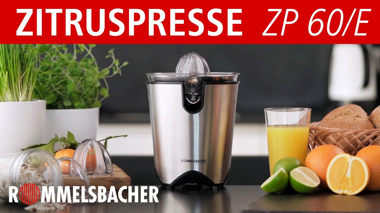 Rommelsbacher Citruspers ZP 60/E | Nu met een Proefperiode van 30 Dagen