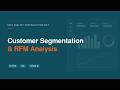 Customer Segmentation &amp; RFM Analysis project