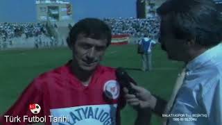 1988 1989 Malatyaspor Beşiktaş MALATYA DEPLASMANI ZORDUR 6.Hafta Maçı