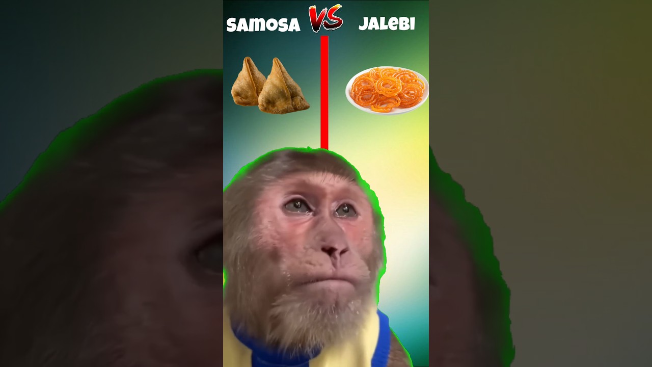 Samosa VS Jalebi