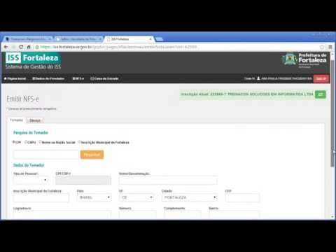 ISS Fortaleza Emissão e Cancelamento NFS-e
