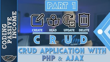 PHP Ajax CRUD Application Tutorial - MySQL & Bootstrap & jQuery DataTables  [Part 1]