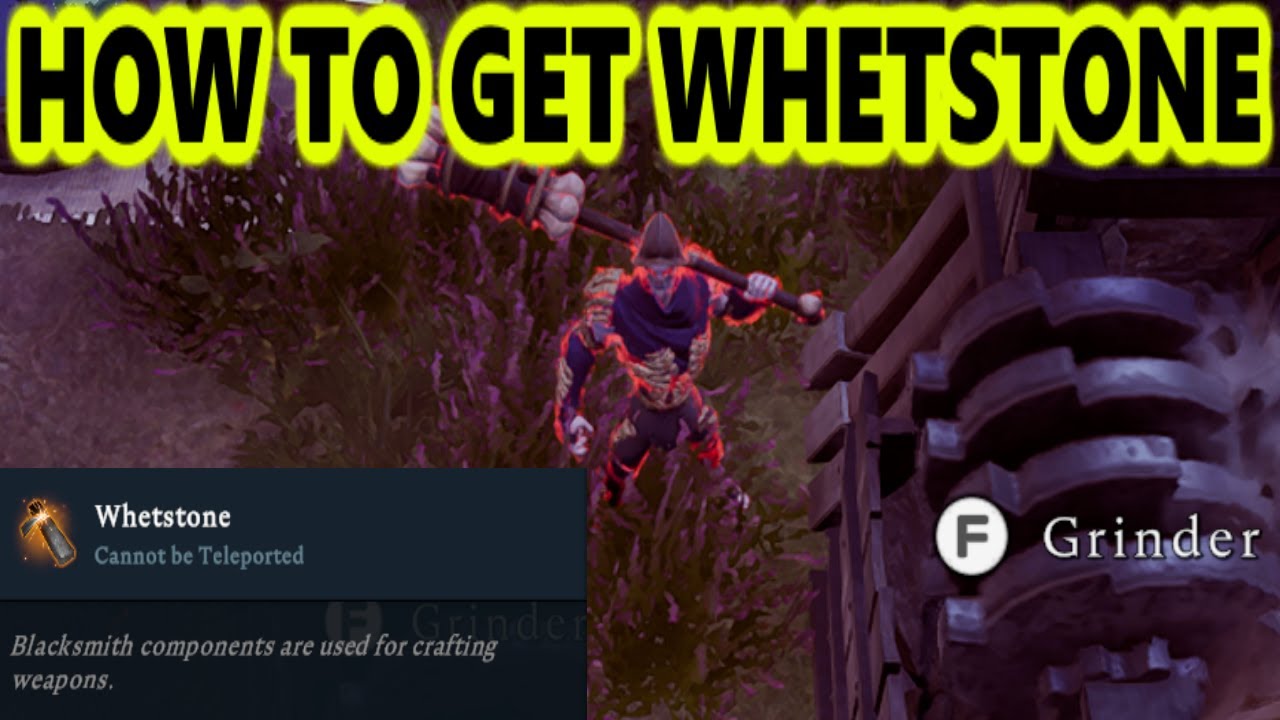 V Rising How To Make Whetstone Where To Get Whetstone In V Rising