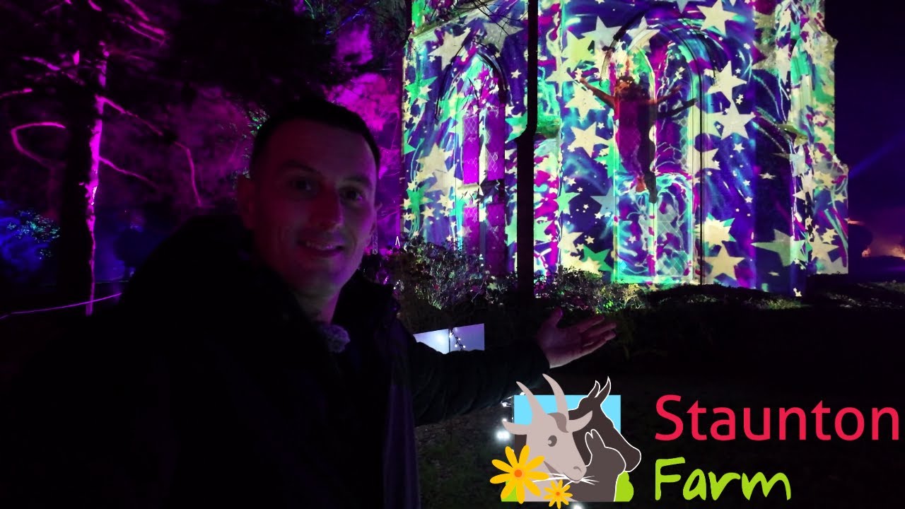 Просвеченная ферма Стаунтон — ЛУЧШАЯ световая тропа в Хэмпшире.