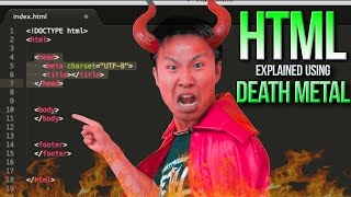 SATAN EXPLAINS HTML using DEATH METAL SATAN EXPLAINS HTML using DEATH METAL