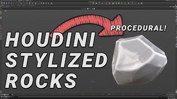 Quick & Easy Procedural Stylized Rocks in Houdini! | Beginner-Friendly Tutorial