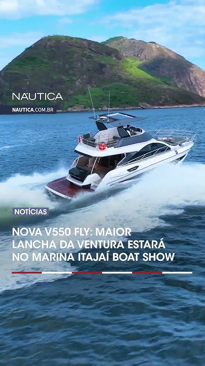 😱 55 pés e até 3 suítes: nova Ventura V550 FLY!