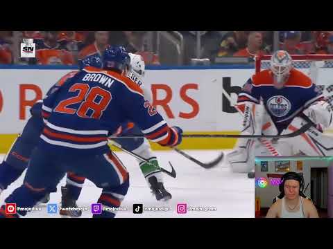 REACTION TO GAME 4 CANUCKS VS OILERS (5/14) | FULL GAME HIGHLIGHTS!