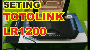 Setup Totolink LR1200 AC1200 #Totolink