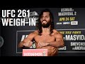 UFC 261: Usman vs Masvidal Weigh-in