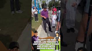 Hilarity on the Green: Lee Trevino's Unforgettable Ryder Cup Story with Arnold Palmer