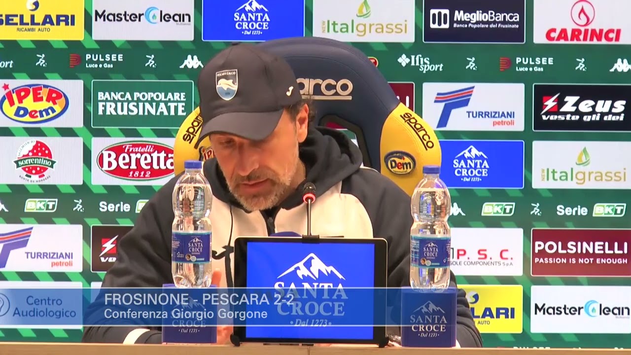 Frosinone - Pescara 2-2: Giorgio Gorgone