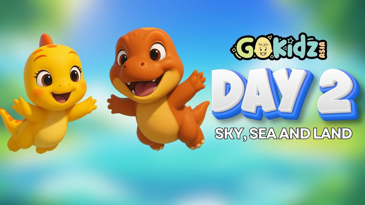 PART 2 CREATION STORY | DAY 2 AND 3 OF CREATION | EVERYTHING IN PLACE | BIBLE STORY