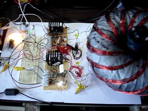 April WInd Coil and Charger   ( with 2 channel signal generator )