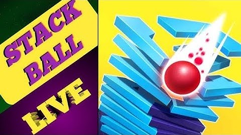 BS AMAZING VIDEO live stack ball 3D game play Android Game play #stack ball #virl #gaming #shortfeed