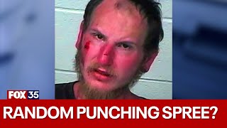 Florida man punched 4 random people, deputies say