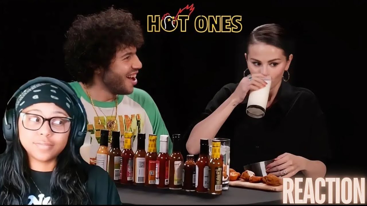 “ Selena Gomez and Benny Blanca Burn With Love While Eating Spicy Wings “ Hot Ones | REACTION