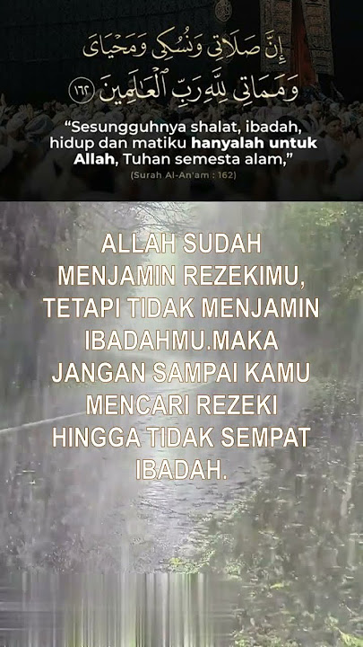 hidupku  dan matiku hanyalah untuk Allah. motivasi islami, motivasi hidup. #shorts