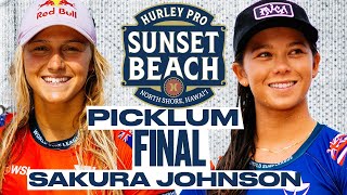 Molly Picklum vs Bettylou Sakura Johnson | Hurley Pro Sunset Beach 2024 - FINAL