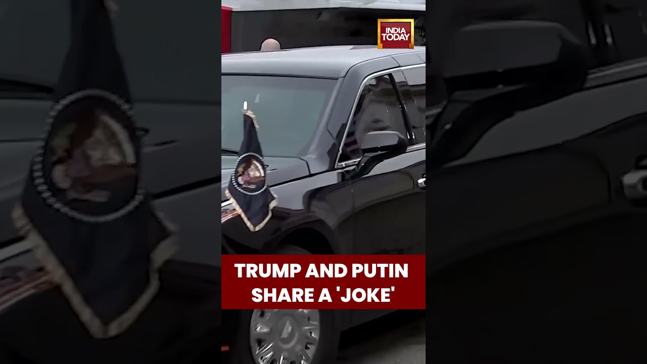 Trump And Putin Share A Joke Ahead Of Russia US Bilateral Summit India Today