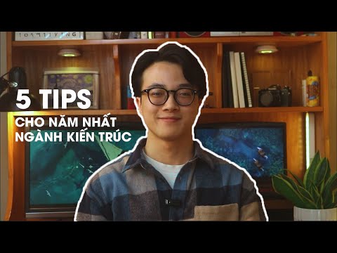5 tips cho năm nhất ngành Kiến trúc I Pinarch - youtube