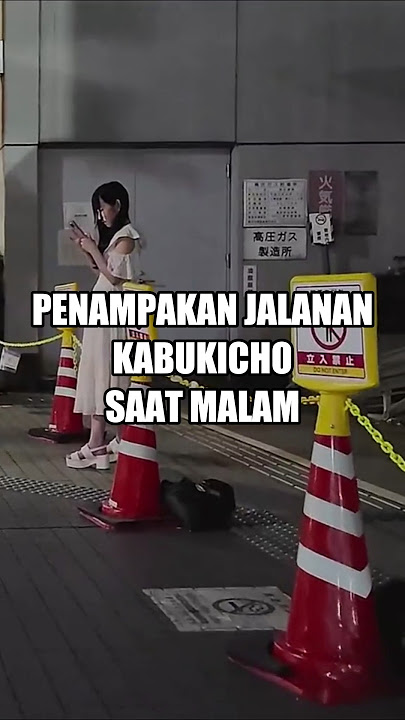 DISTRIK 'MERAH' JEPANG KETIKA MALAM HARI #shorts