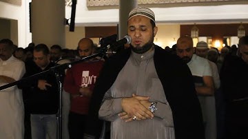 سورة الواقعة فيديو من صلاة التهجد بصوت الشيخ مصطفى عزت حميدان