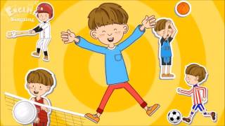 Sports Song   Educational Children Song   Learning English Sports for Kids