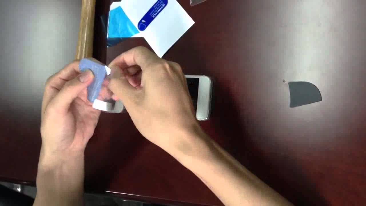 adpo anti shock screen protector testing video YouTube