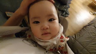 [SUB] Korean baby goes on a trip to a Korean Traditional Style Hotel.