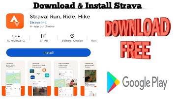 How to Download and Install Strava app on Android device | Techno Logic | 2023