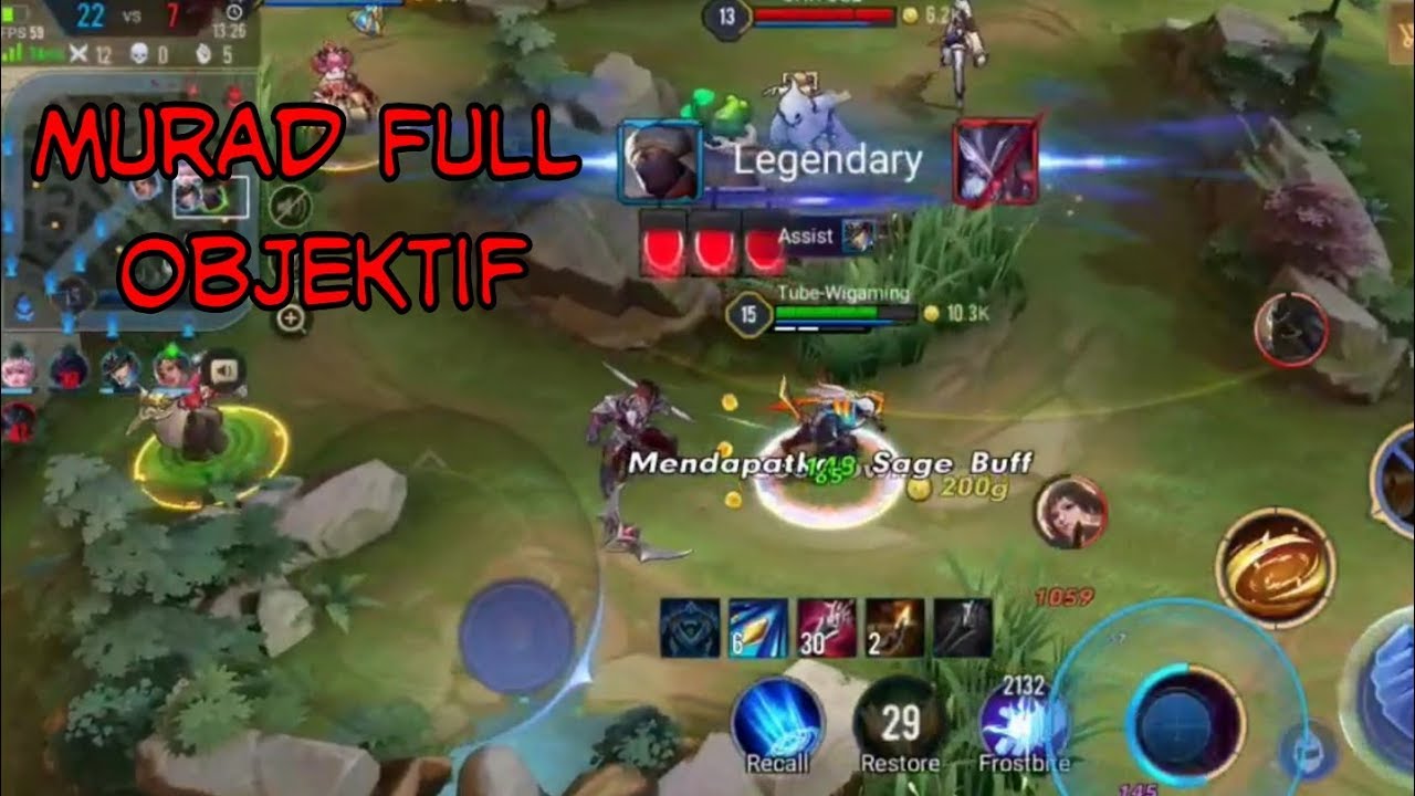 Gameplay Murad Arena Of Valor Full Objektif