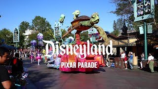 Disney pixar play parade disneyland california 2018