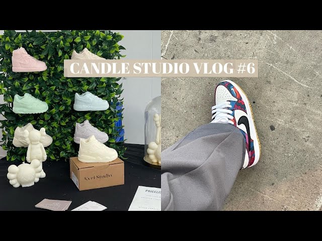 Selling SNEAKER CANDLES at SNEAKERZONE Nijkerk 2022 - KYRI STUDIO VLOG #6 