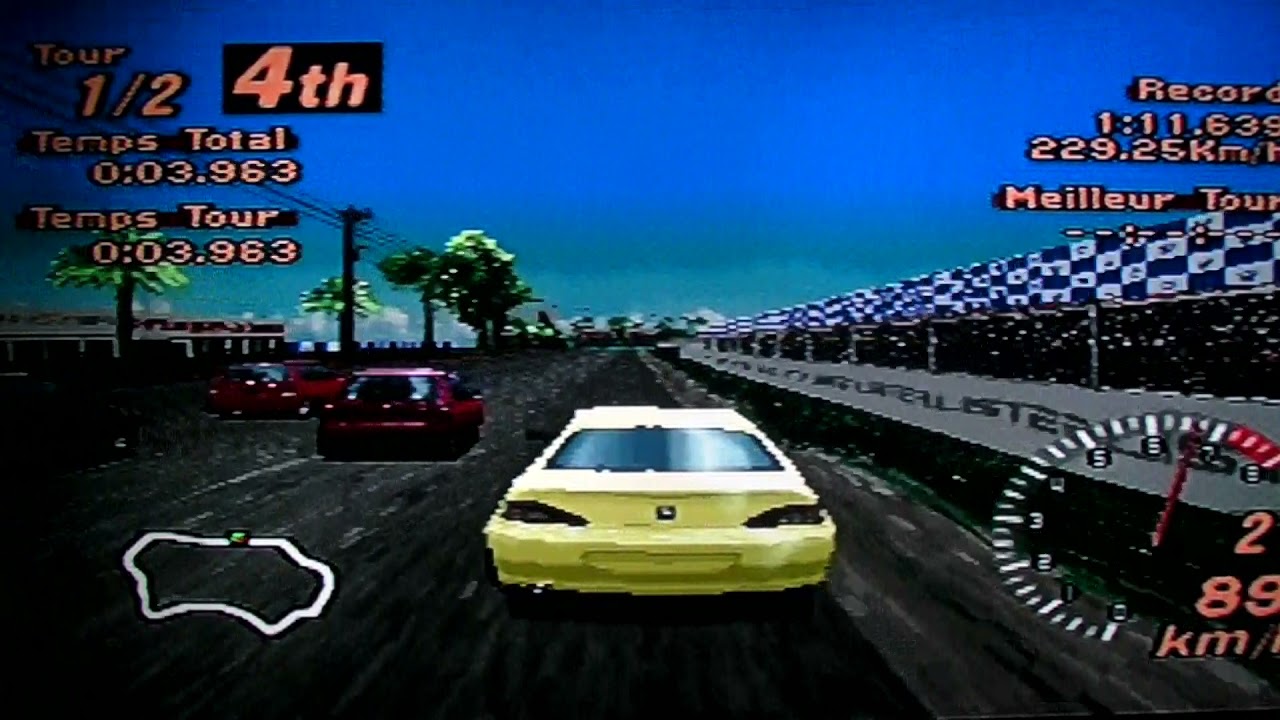 Gran Turismo 2 Sunday Cup (Tahiti Road) YouTube