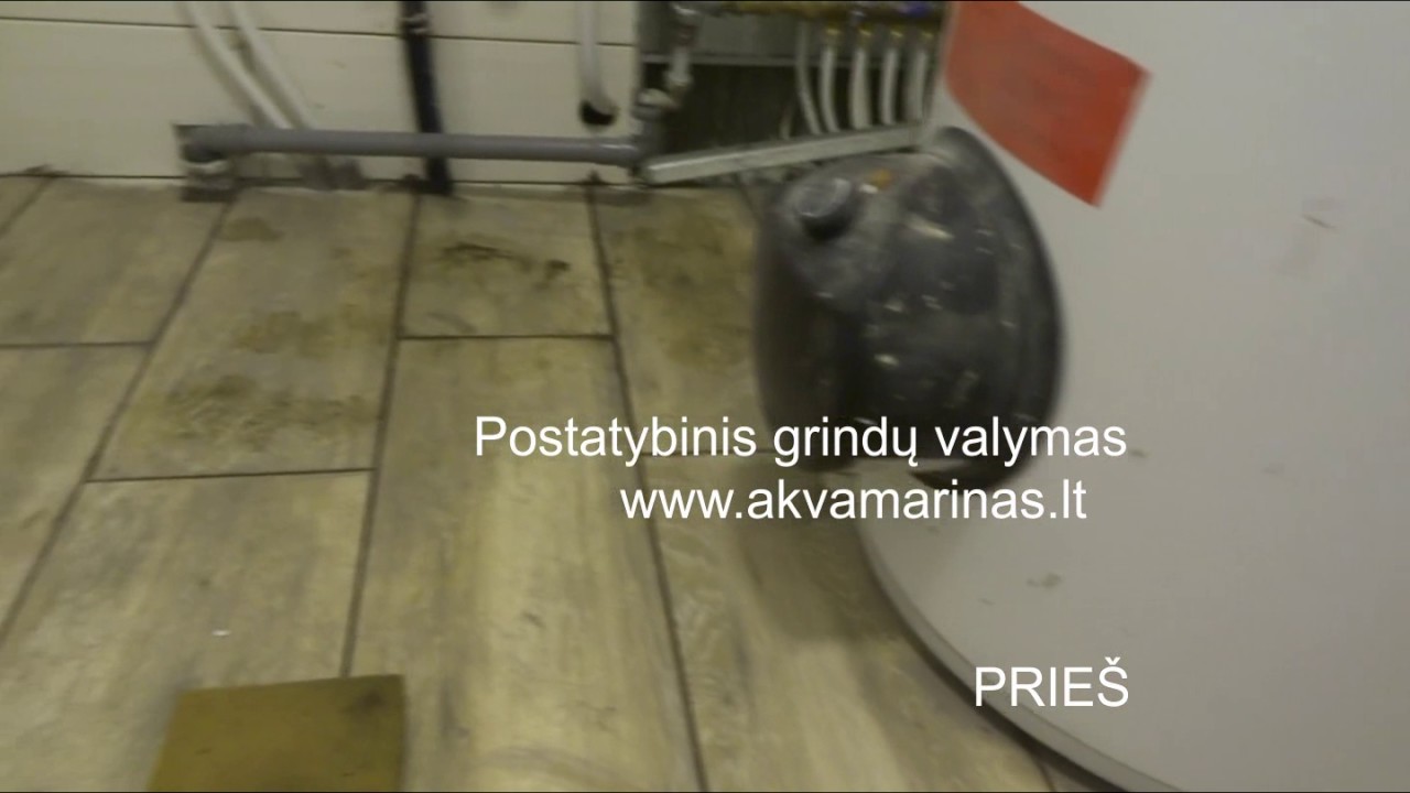 Postatybinis grindų valymas www akvamarinas