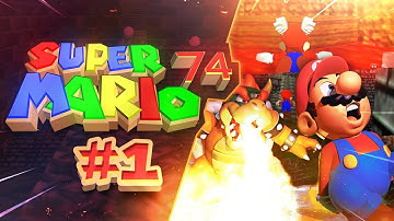 Super Mario 74 (Super Mario 64 Romhack) part 1