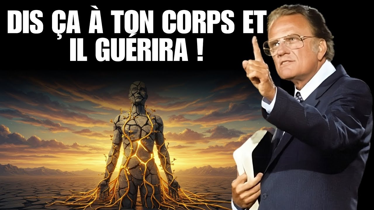DIS CELA À TON CORPS ET IL COMMENCERA À GUÉRIR ! N’IGNORE PAS CE MOT ! | Billy Graham