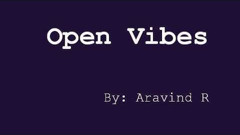 OpenVibes