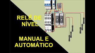 Relé de Nível Manual e Automático