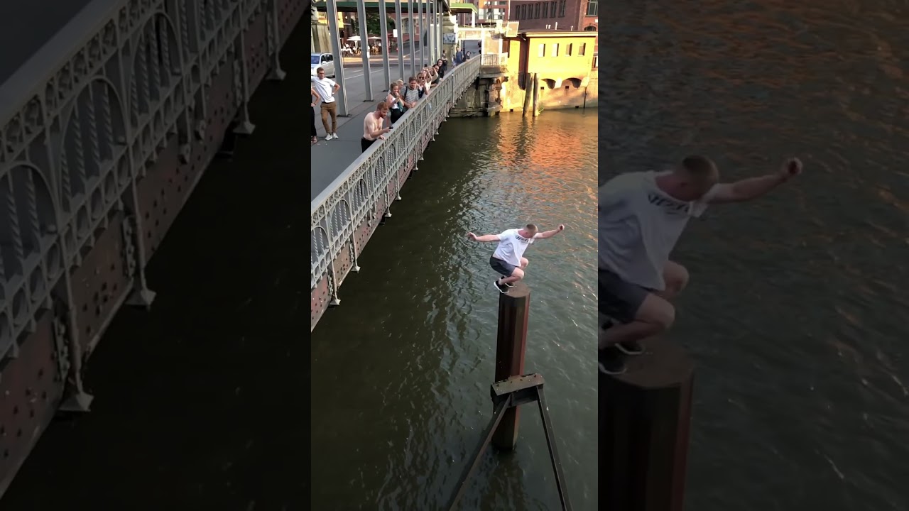 HOW DID HE GET BACK? #storror #parkour