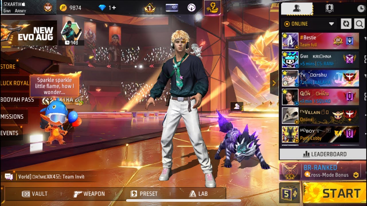 Kartik Gaming is live br rank push