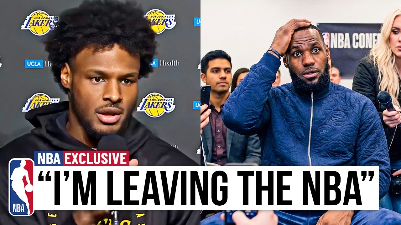 Bronny James OPENS UP About His NBA Future Following Baby News